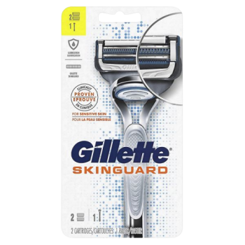 Gillette SKINGUARD - 2 CARTS + HANDLE