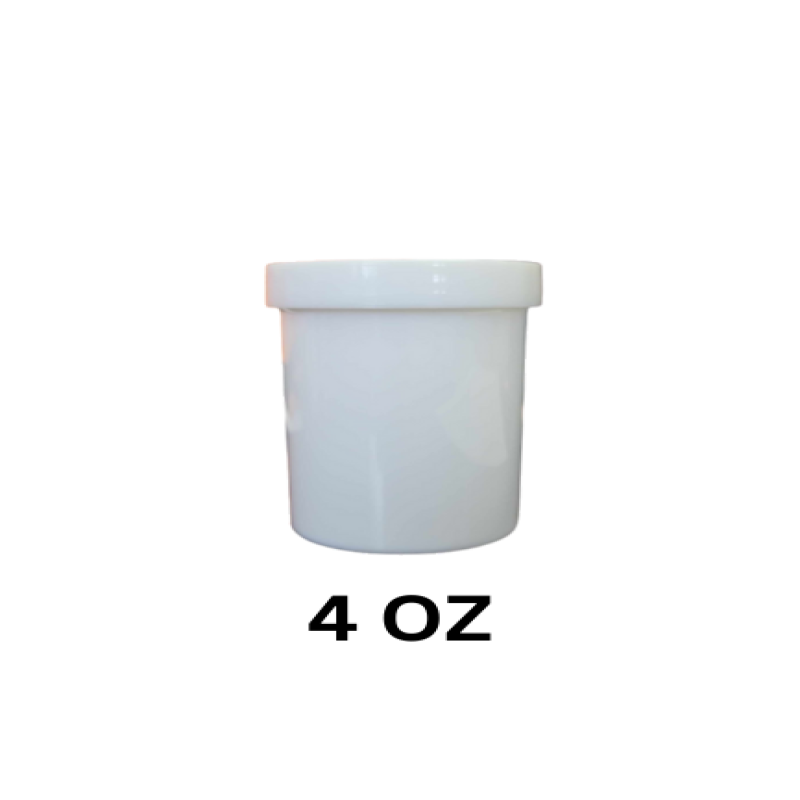 Jar of Ointment 4 Oz with Screw Cap  (48 sets each)