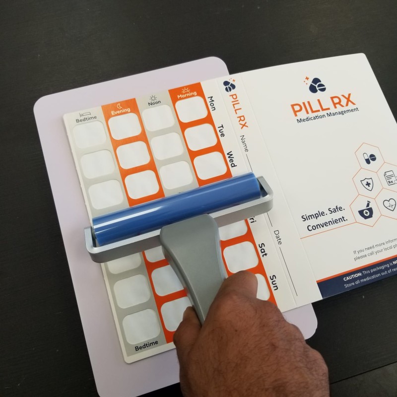 Blister Roller - Help to assure complete closing of all Blister bags
