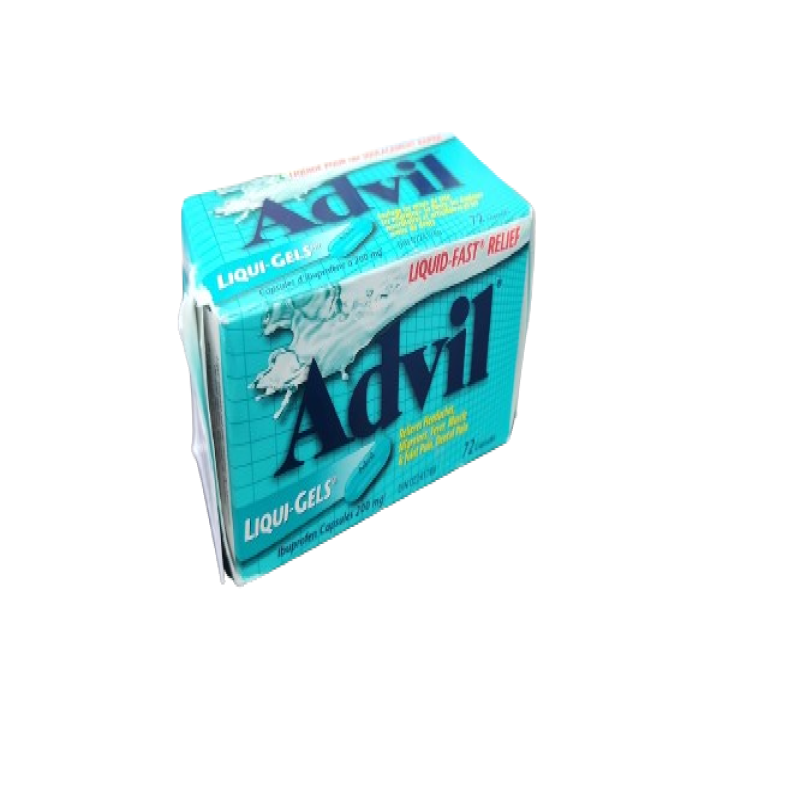 Sale - ADVIL LIQUI-GELS 72 *Damage Box* Exp: 12/26