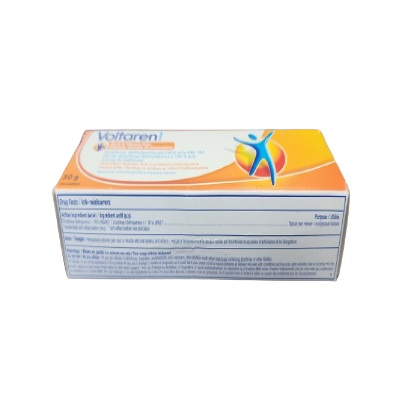 Sale - Voltaren Back & Muscle Pain 50 *Damage Box* Exp: 09/27