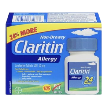 Sale - Claritin Non- Drowsy Allergy 85 Tablets - Early Exp: 08/25