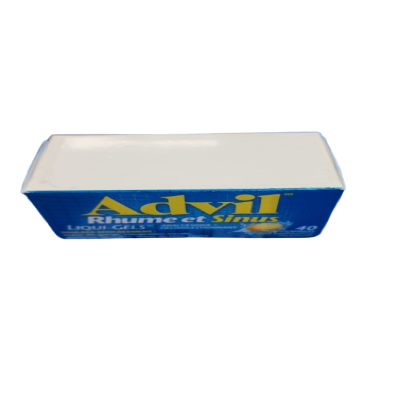 Sale - ADVIL COLD&SINUS LIQUI-GELS 200MG 40 *Damaged Box* Exp: 01/27