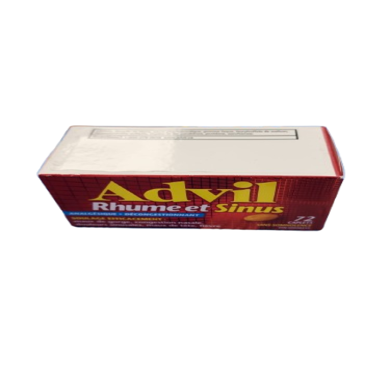 Sale - ADVIL COLD & SINUS CPLT 72 *Damage Box*- Exp: 09/26